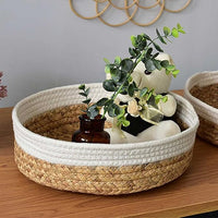 Handwoven Natural Jute Multipurpose Basket