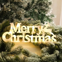 LED “Merry Christmas” Light Sign
