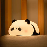 Kawaii Panda Led Silicone Night Light Lamp