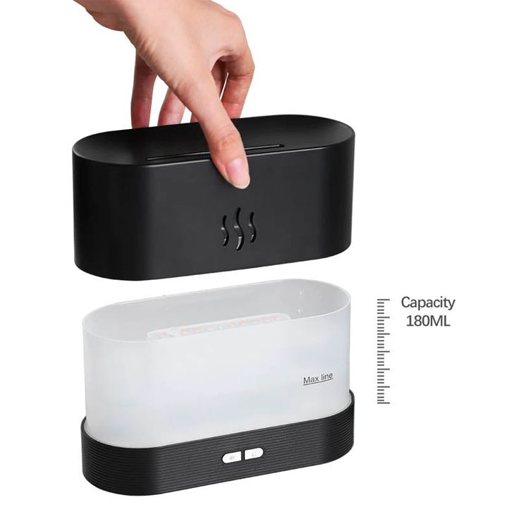 Flame Effect Humidifier – Calm Meets Style