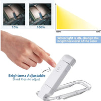 Rechargeable Book Reading Light | Brightness and Temperature Adjustable