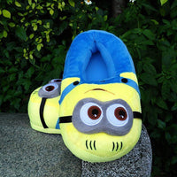 Minions Plush Non Slip Winter Slippers (Universal Size)