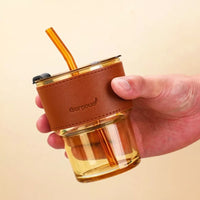 Glass Tumbler ( BUY 1 GET 1 FREE ) Random color only