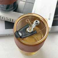 Glass Tumbler ( BUY 1 GET 1 FREE ) Random color only