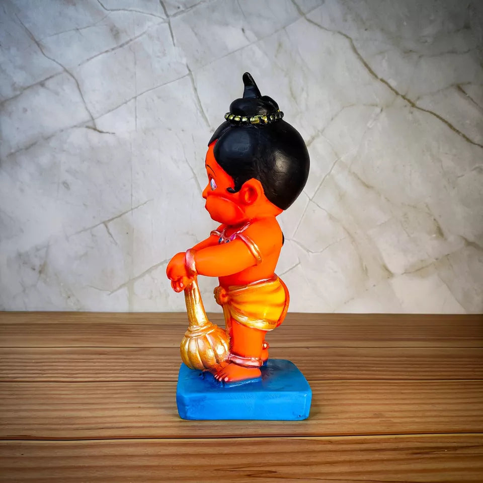 Handcrafted Baby Bal Hanuman ji Bajrangbali Idol for Home Decor